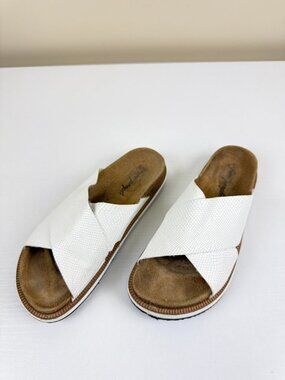 Free People Sidelines Footbed Sandals Molded Footbed